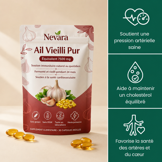 Ail Vieilli Pur 7500 mg Sans Odeur