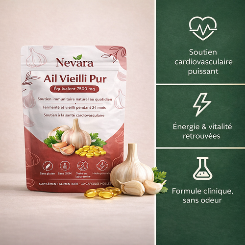 Ail Vieilli Pur 7500 mg Sans Odeur